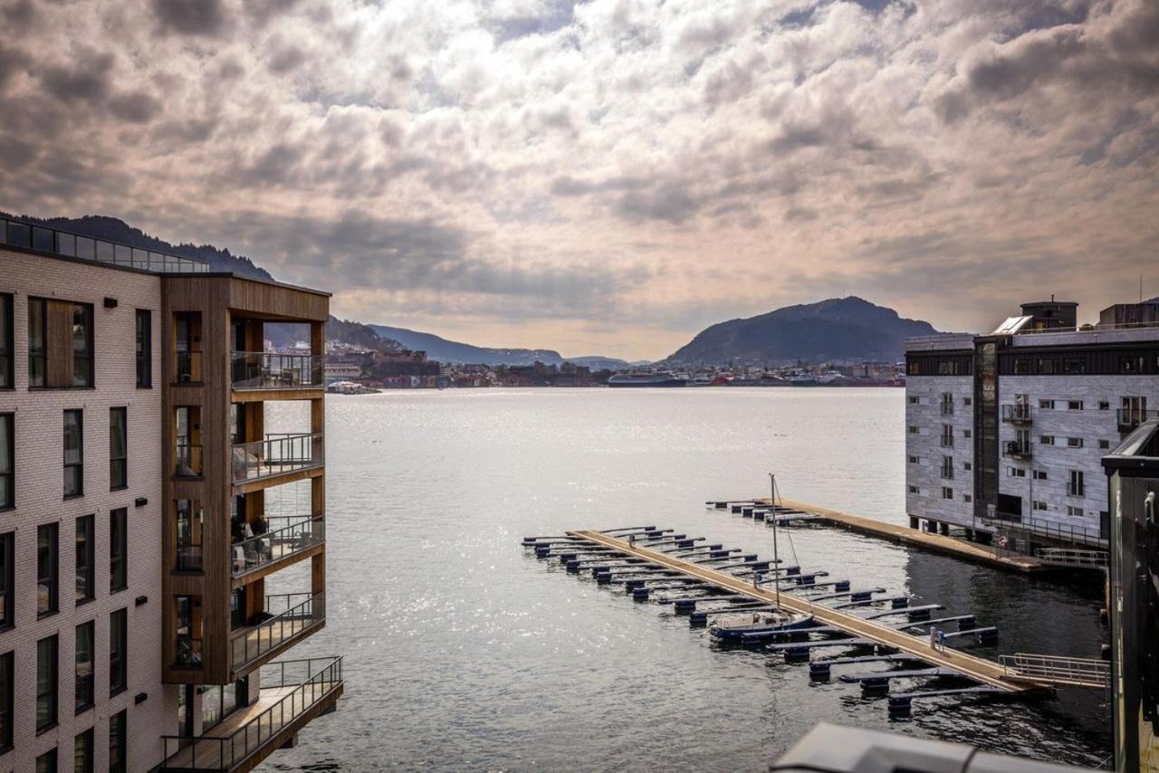 New Penthouse Apartment With Sea View In Bergen Centrum Екстер'єр фото
